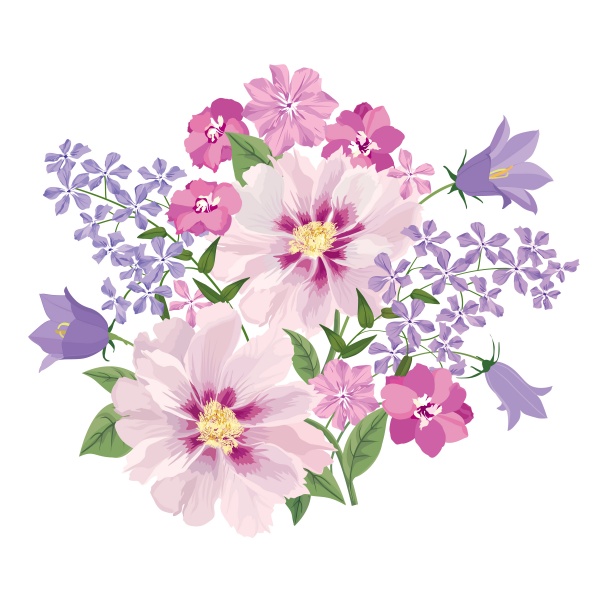Festive Floral Backgrounds Vector (10 )
