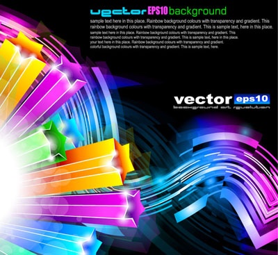 Bright colorful abstract backgrounds vector #39 (51 )
