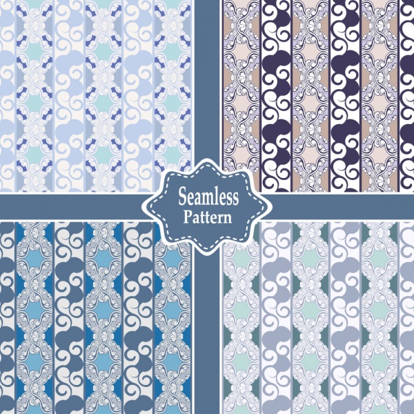 Seamless patterns for wallpapers design - 137x EPS #10 (30 )