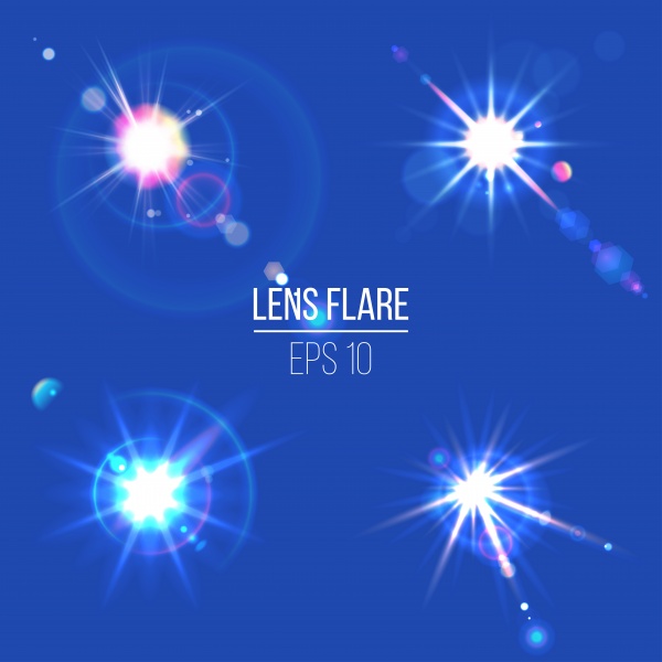       | Light effect with sparkles and lens flares  #1 (29 )