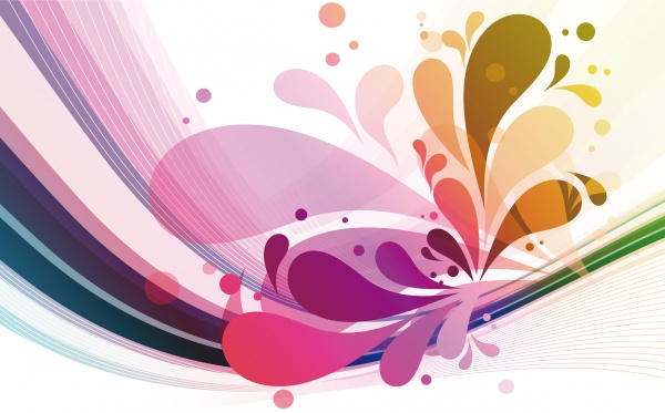 Bright colorful abstract backgrounds vector #31 (50 )