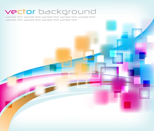 Bright colorful abstract backgrounds vector #33 (50 )