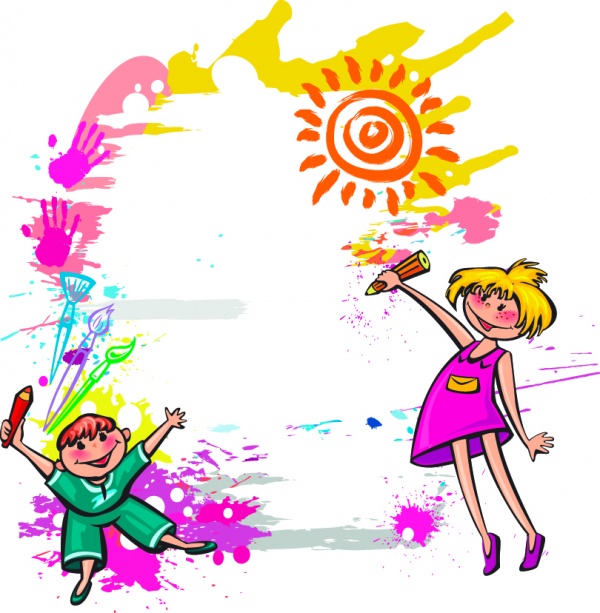 Children's cartoons vector backgrounds (57 )