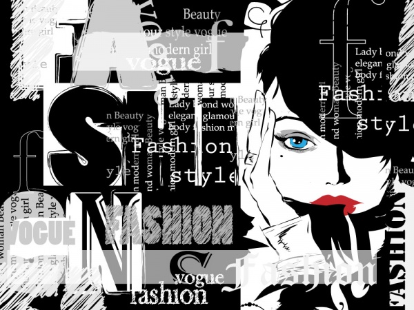 Fashion week and fashionable girl (41 )