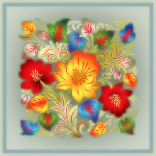 Vector Flowers Backgrounds #9   #9 (50 )