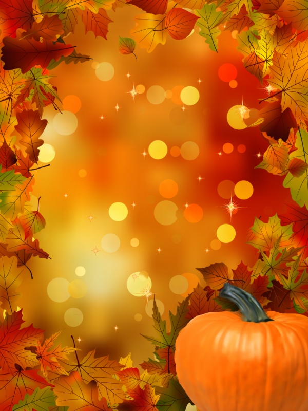Autumn leaves vector backgrounds #1 (28 )