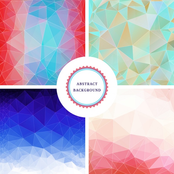 Bright colorful abstract backgrounds vector -23 (50 )
