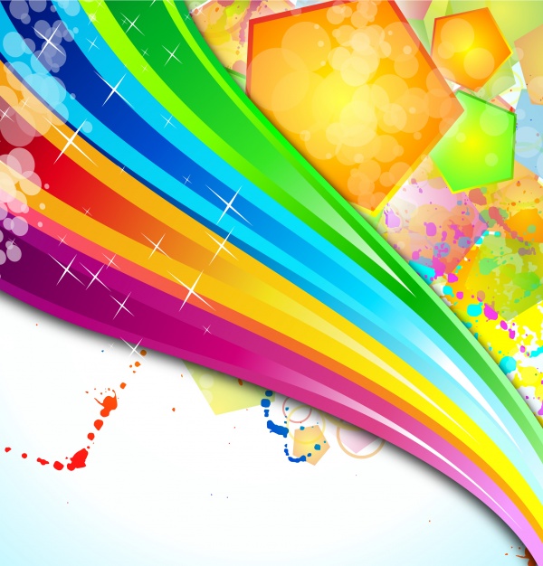 Bright colorful abstract backgrounds vector -23 (50 )
