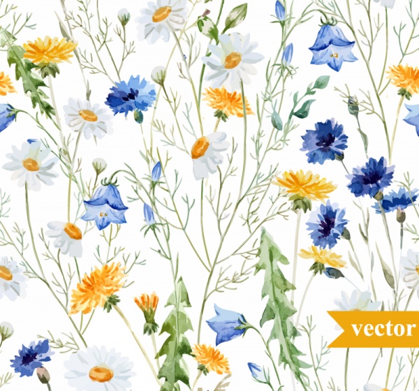 Flowers vector (50 )