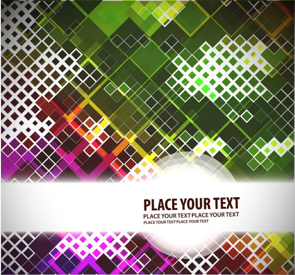 Bright colorful abstract backgrounds vector - 16 (50 )