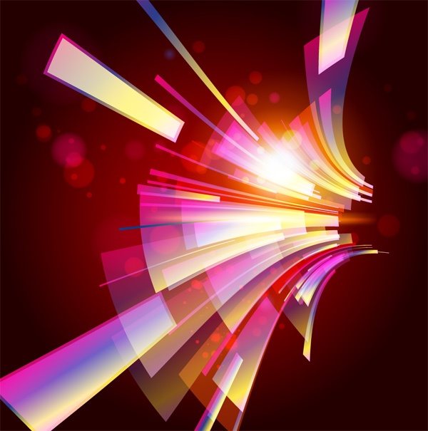 Bright colorful abstract backgrounds vector - 9 (50 )