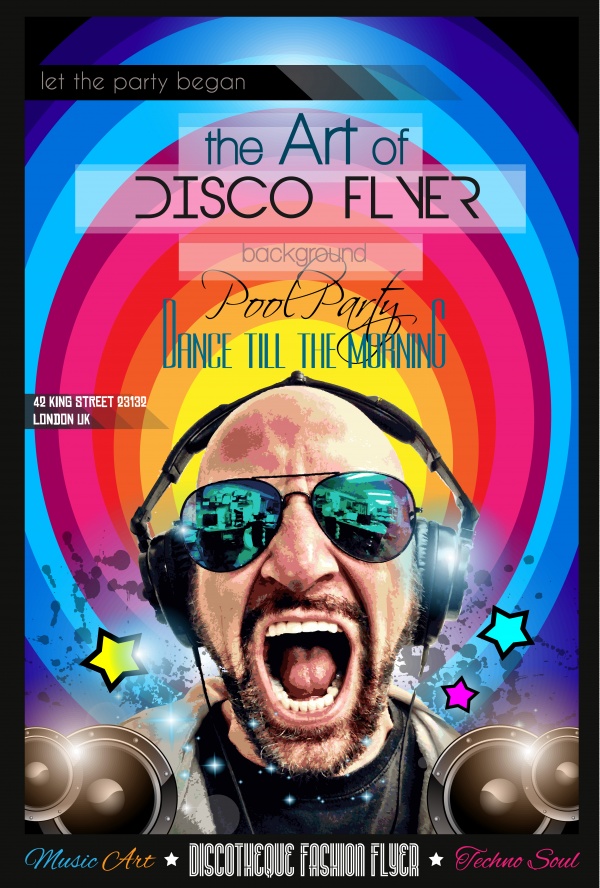 Disco Night Club Flyer - 20 EPS #1 (23 )