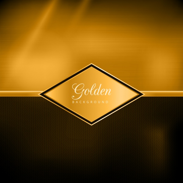 Gold stylish backgrounds vector graphics #1 (13 )