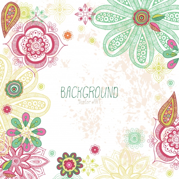 Backgrounds with floral designs (10 )