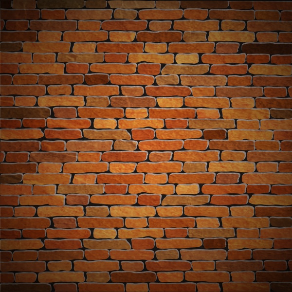Stone wall, Vector background illustration (40 )