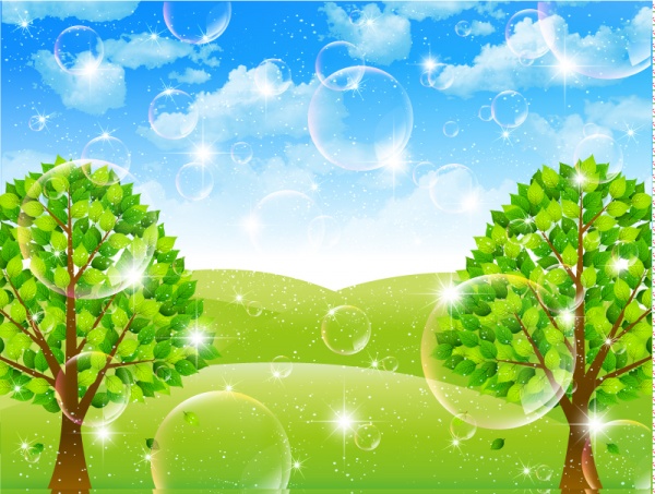 Vector backgrounds with Beautiful nature - 2 (53 )