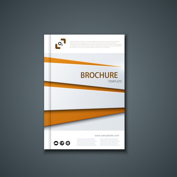 Brochure and flyers template design 36 (50 )
