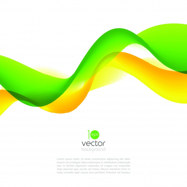 Multicolored wave vector background 3 (27 )