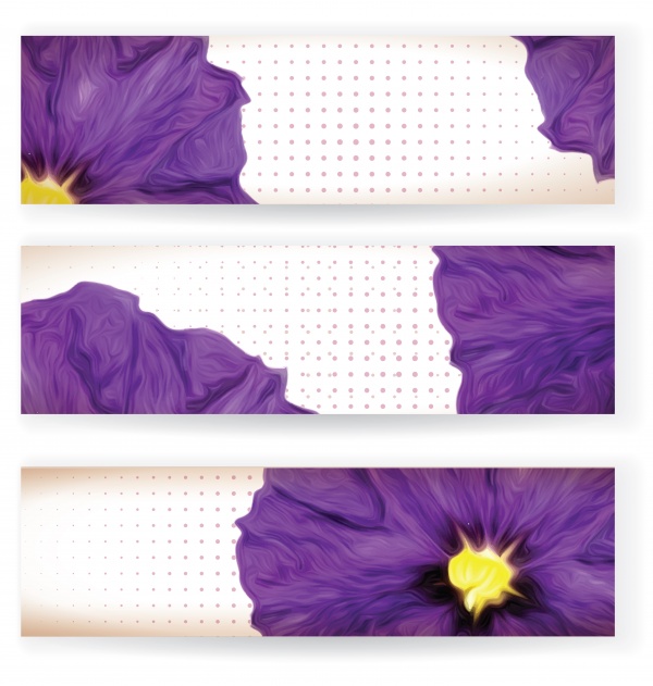   | Floral Banners #3