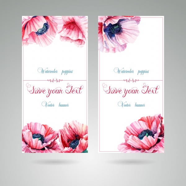   | Floral Banners #3