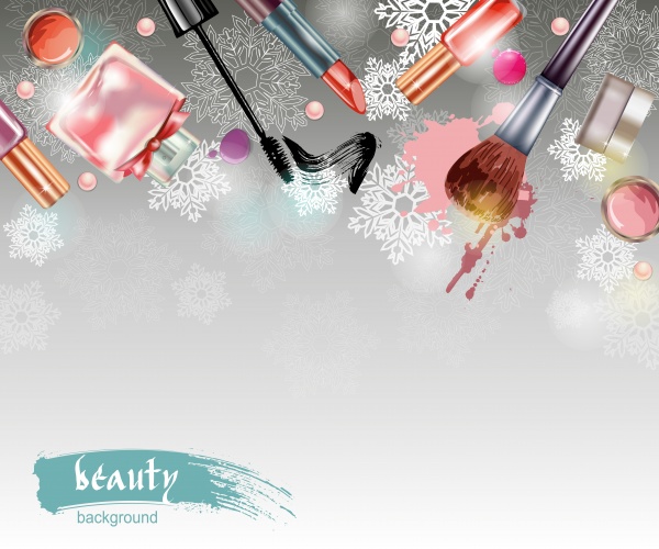Cosmetic Backgrounds Vector (8 )