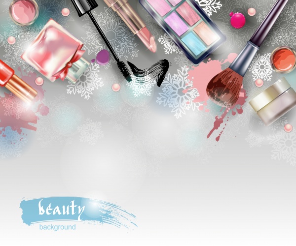 Cosmetic Backgrounds Vector (8 )