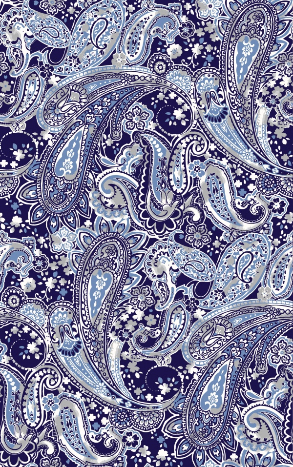Vintage Paisley Backgrounds Vector (10 )