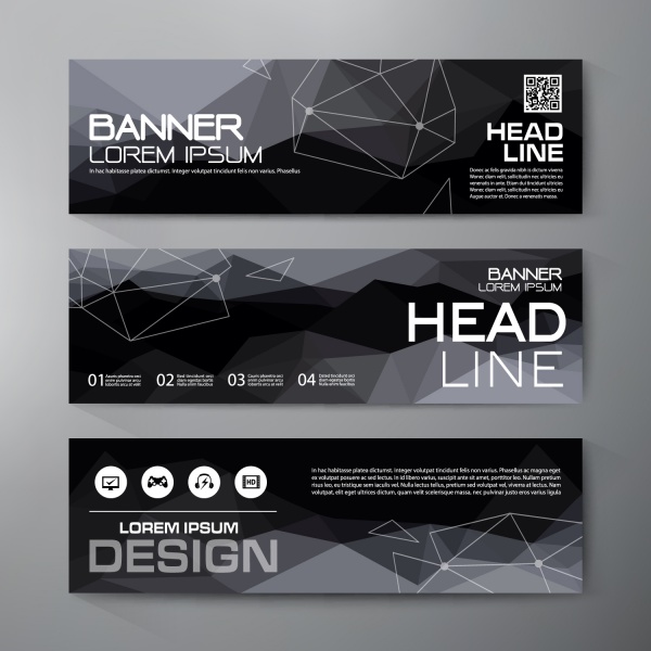 Abstract Banners Collection - 82x EPS #1 (36 )
