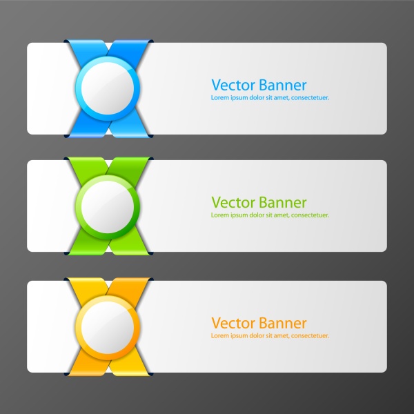 Abstract Banners Collection - 82x EPS #5 (44 )