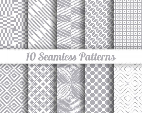 Seamless patterns for wallpapers design - 137x EPS #10 (30 )