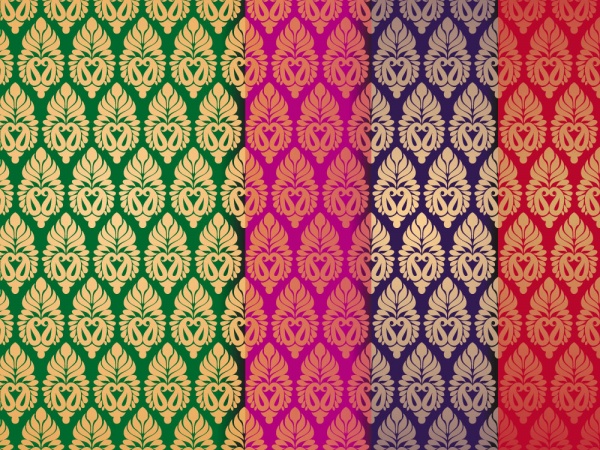Seamless patterns for wallpapers design - 137x EPS #3 (28 файлов)