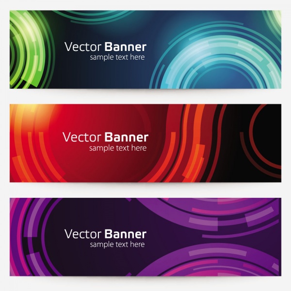   | Abstract Banners Collection #2 (34 )