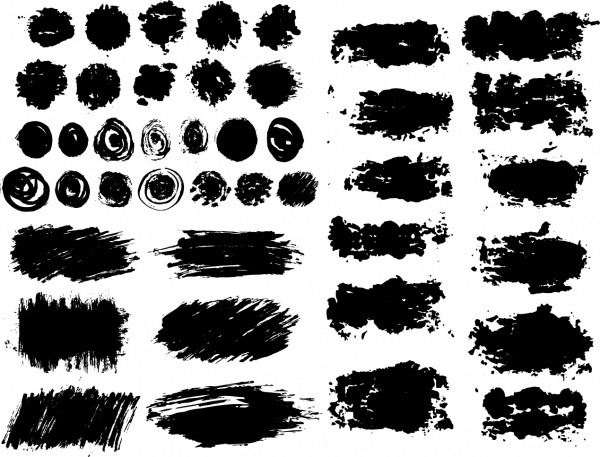 Textures for Design. Different Grunge Elements 2 (50 )