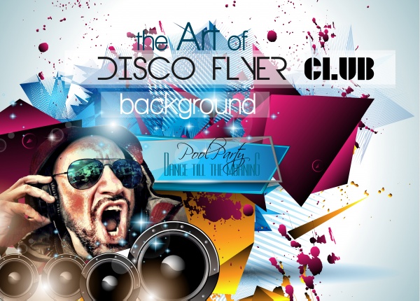 Club Disco - DJs and Colorful backgrounds (10 )