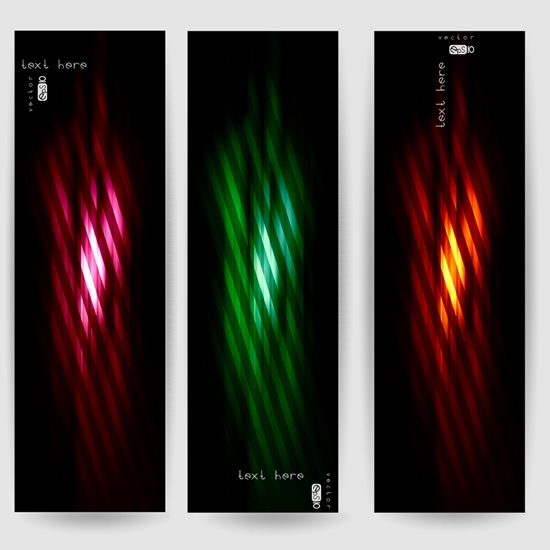 Abstract banner set (43 )