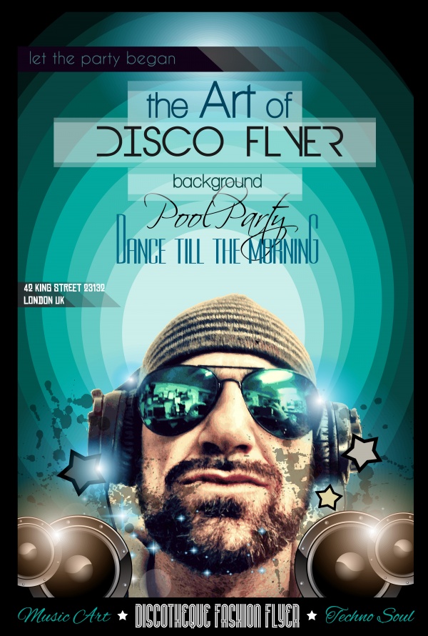 Disco Night Club Flyer - 20 EPS #1 (23 )