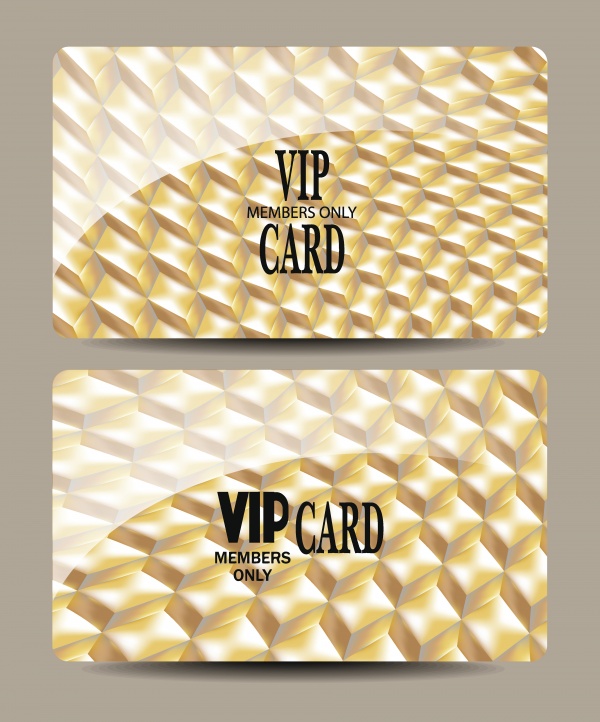        | VIP card in gold and silver elements #1 (29 )