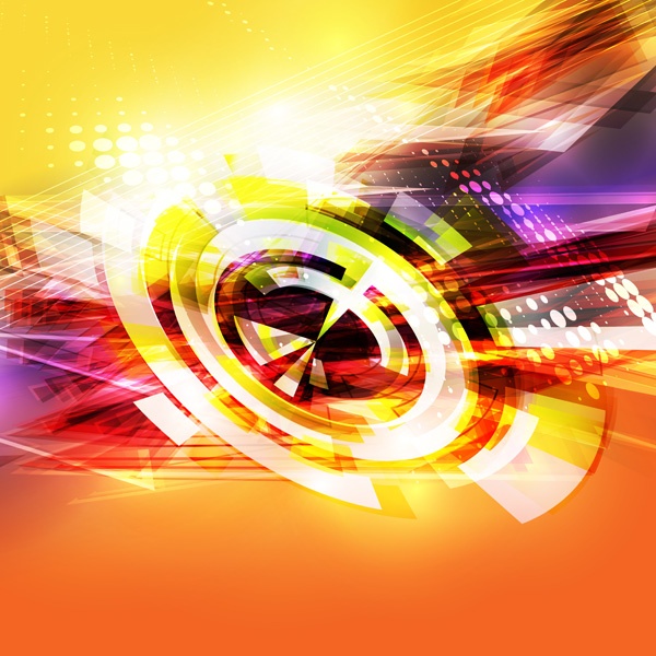 Bright colorful abstract backgrounds vector - 6 (53 )