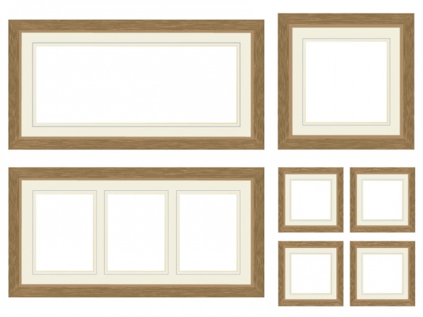 Great Frames and Elements vector (160 )