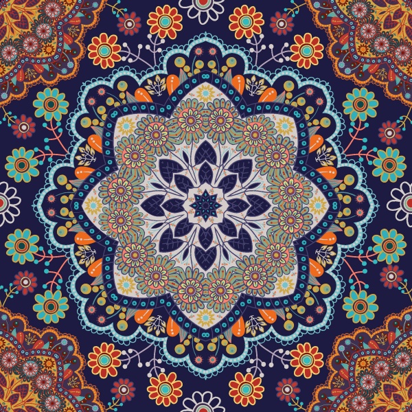Floral seamless pattern (51 )