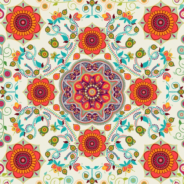 Floral seamless pattern (51 )