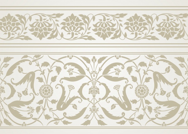 Vector backgrounds with indian patterns and ornaments (15 )