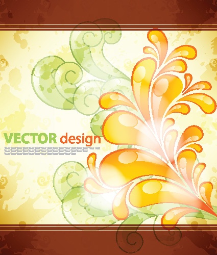 Plant design vector elements - 2 (50 )