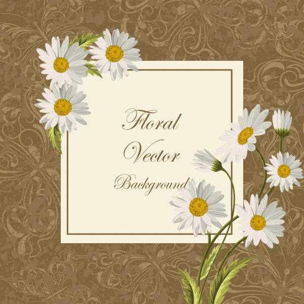 Vector illustration of a beautiful vintage frame with flowers for invitations and birthday cards (30 )