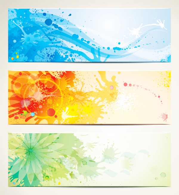   | Floral Banners #1