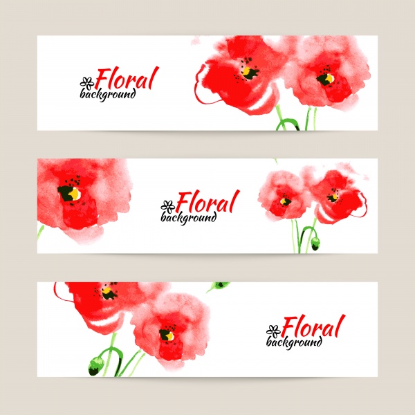   | Floral Banners #12